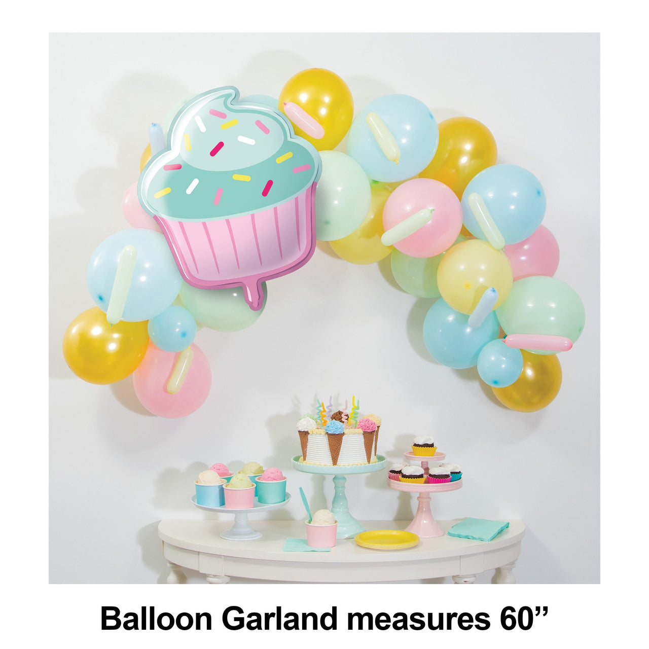 Bulk Case of Bakery Sweets Balloon Garland Kit