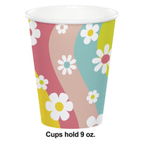 Flower Power Hot/Cold Cup 9oz. (8/Pkg)