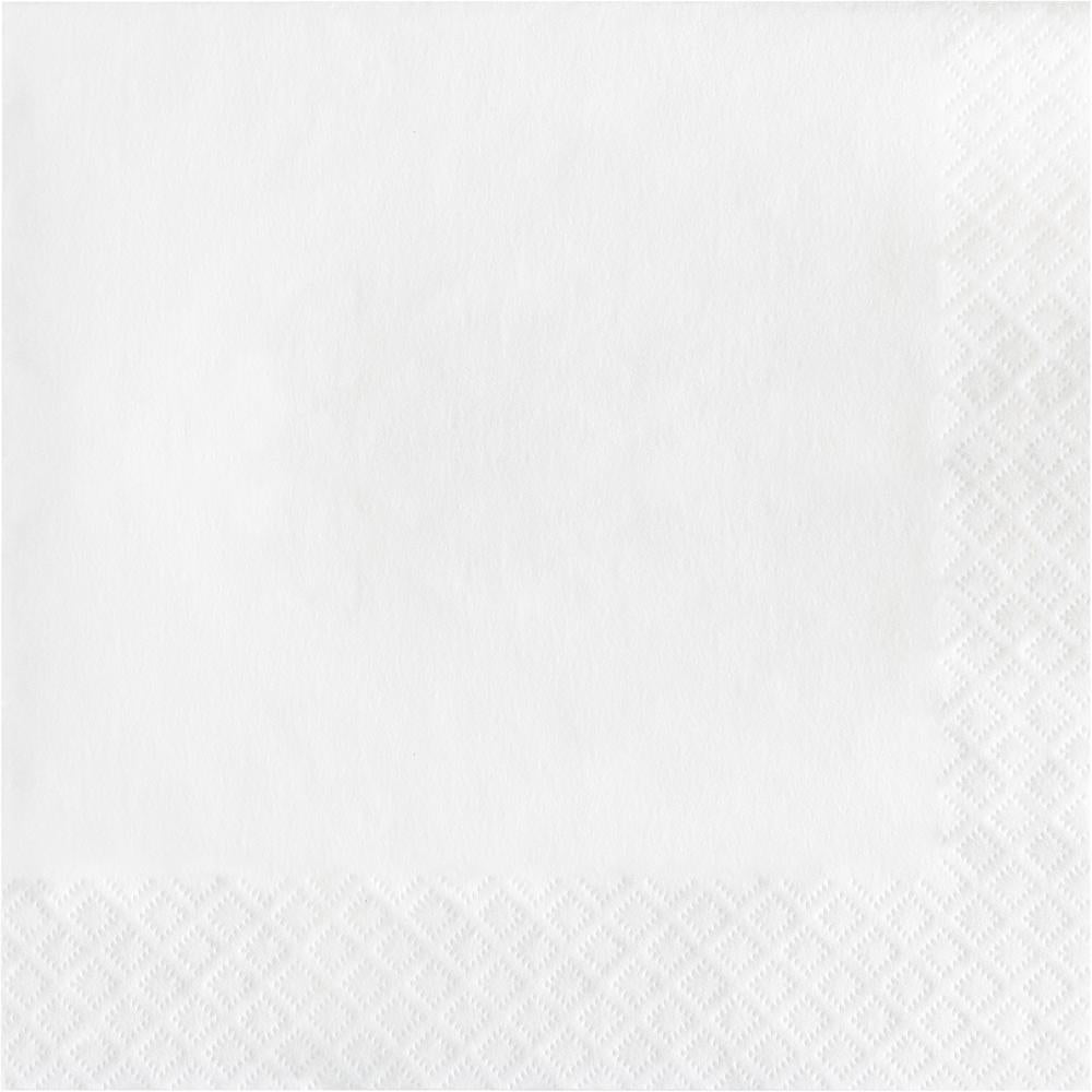 White Luncheon Napkin 2Ply (150/Pkg)