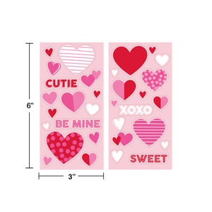 Valentines Day Stickers  (8/Pkg) by Creative Converting