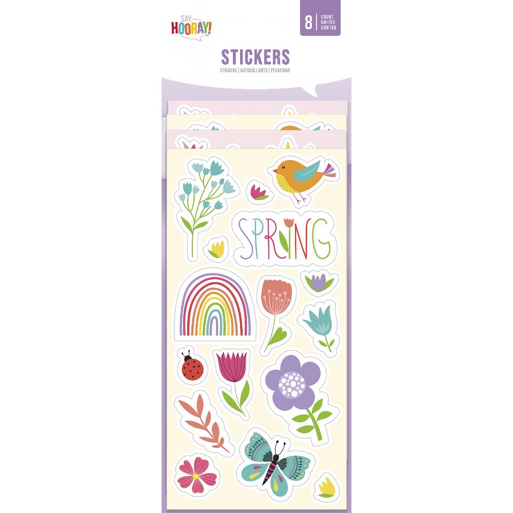 Spring Stickers (8/Pkg) by Creative Converting