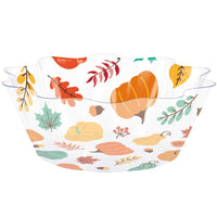 Fall / Thanksgiving Fluted Bowl 8