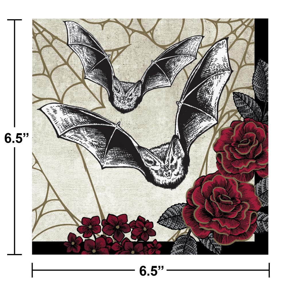 Creepy Characters Paper Luncheon Napkin (Case of 192) by Creative Converting