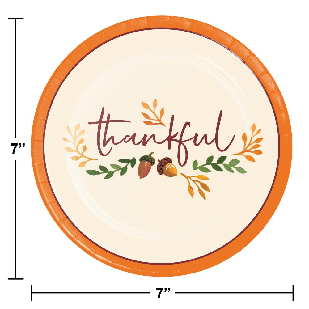 Fall Festivities Luncheon Plate (8 per Pkg) by Creative Converting