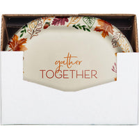 Fall Festivities Paper Oval Platter (Case of 96) by Creative Converting