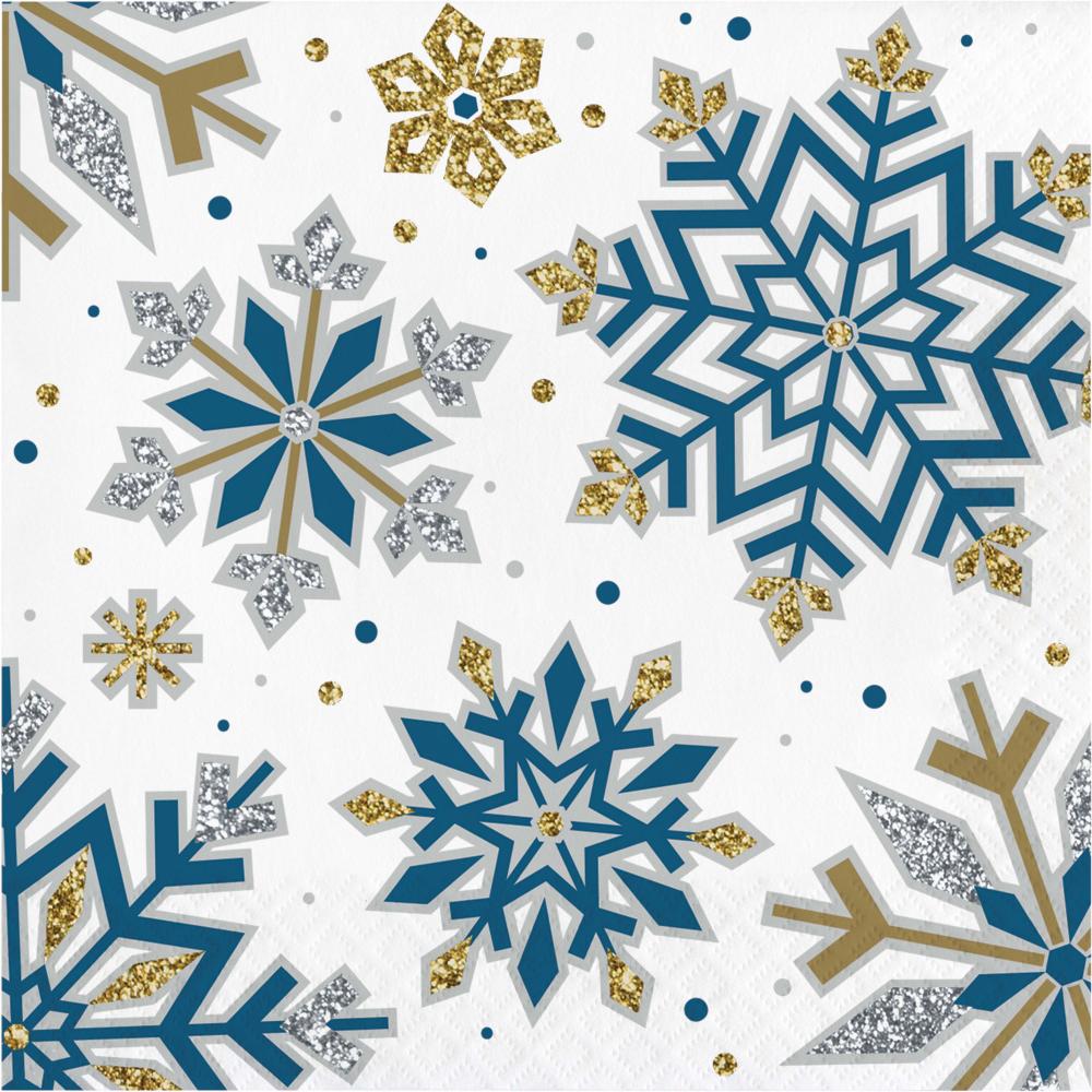 192 pc Bulk Whimsical Winter Paper Luncheon Napkin