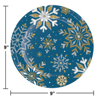 Whimsical Winter Dinner Plate (8 per Pkg) by Creative Converting