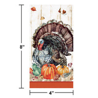 Timeless Turkey Paper Guest Towel (Case of 192) by Creative Converting