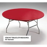 Stay Put Tablecover Red, 60