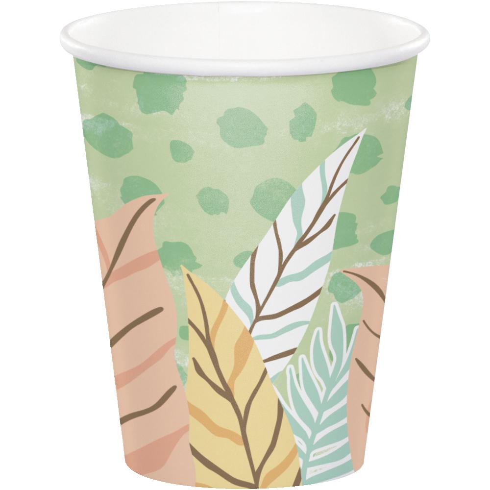 96 pc Bulk Safari Baby Paper Hot/Cold Cup 9oz.