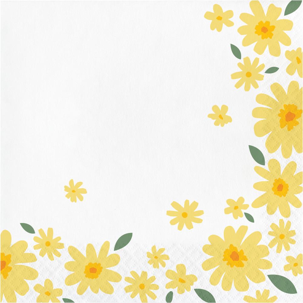 Sweet Daisy Lunch Napkin (16 per Pkg) by Creative Converting
