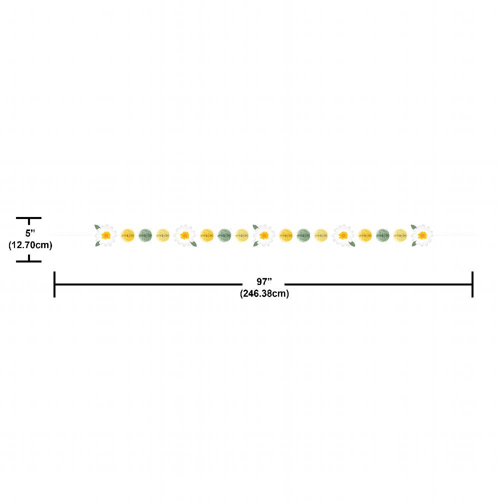 Sweet Daisy Banner (1 per Pkg) by Creative Converting