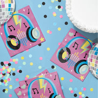 Birthday Beats Lunch Napkin (16 per Pkg) by Creative Converting