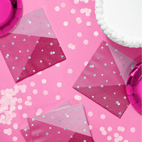 Pink Party Lunch Napkin, Foil (16 per Pkg)