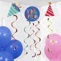 Hats Off Birthday Hanging Décor (3 per Pkg)