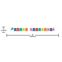 Hats Off Birthday Banner (Case of 12) by Creative Converting