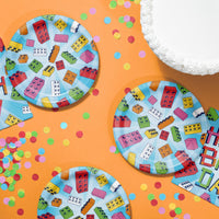 Block Bash Luncheon Plate (8 per Pkg) by Creative Converting