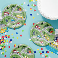 Transportation Time Luncheon Plate (8 per Pkg) by Creative Converting