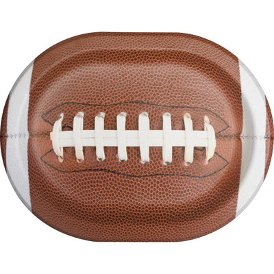 Touchdown Time Oval Platter (8 per Pkg)