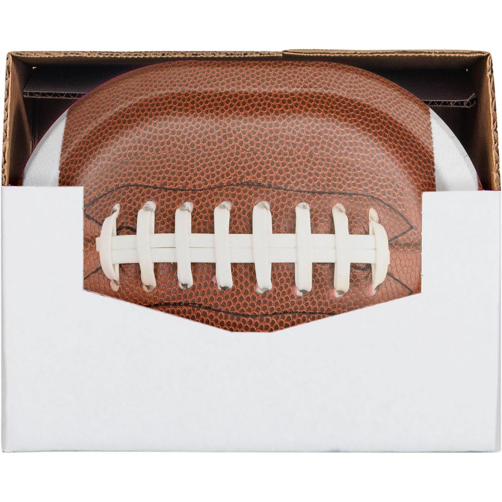 Touchdown Time Oval Platter (8 per Pkg)
