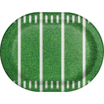 Game Time Oval Platter (8 per Pkg)