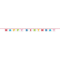 Confetti Balloons Ribbon Banner Shaped (1/Pkg)