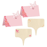 96 pc Bulk Dolly Parton I Beg Your Parton Wooden Marker and Place Card Set