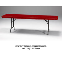 Stay Put Tablecover Red, 30