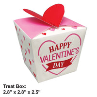 Valentines Decor Favor Boxes (8/Pkg)