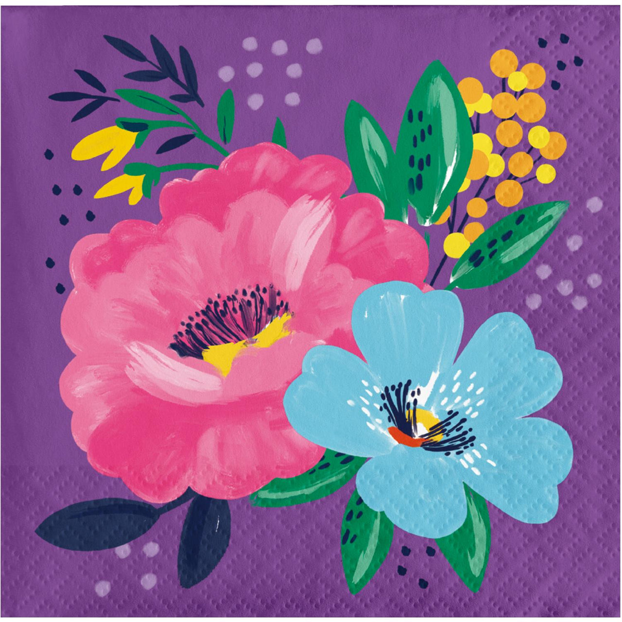 Pack of 16/Pkg Easter Beverage Napkin for Easter celebrations.