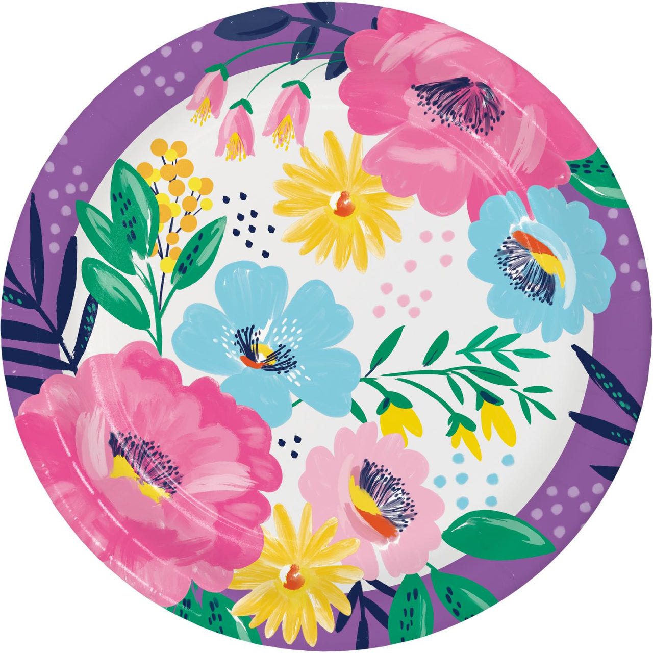 Easter-themed Easter 8.75" Dinner Plate with modern aesthetics, includes 8/Pkg.
