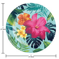 Tropic Time Luncheon Plates 7