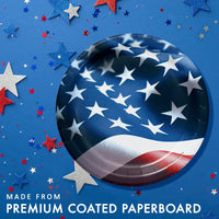 Freedom Flag 6.75 inch Paper Luncheon Plate (8/Pkg)