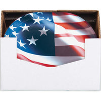 Freedom Flag 12 inch Paper Oval Platter (8/Pkg)