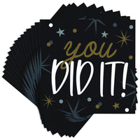 Glowing Grad 2-Ply Paper Beverage Napkin (16/Pkg)