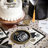 Glowing Grad 6.75 inch Paper Luncheon Plate (8/Pkg)