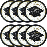 Glowing Grad 8.75 inch Paper Dinner Plate (8/Pkg)