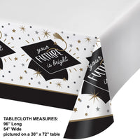 Glowing Grad Paper Tablecover, 54