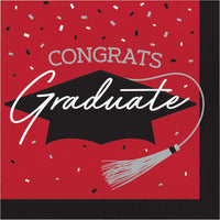napkins designed for graduation celebrations, package of 36/Pkg.