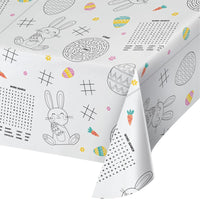 Kids Easter Plastic Tablecover 54