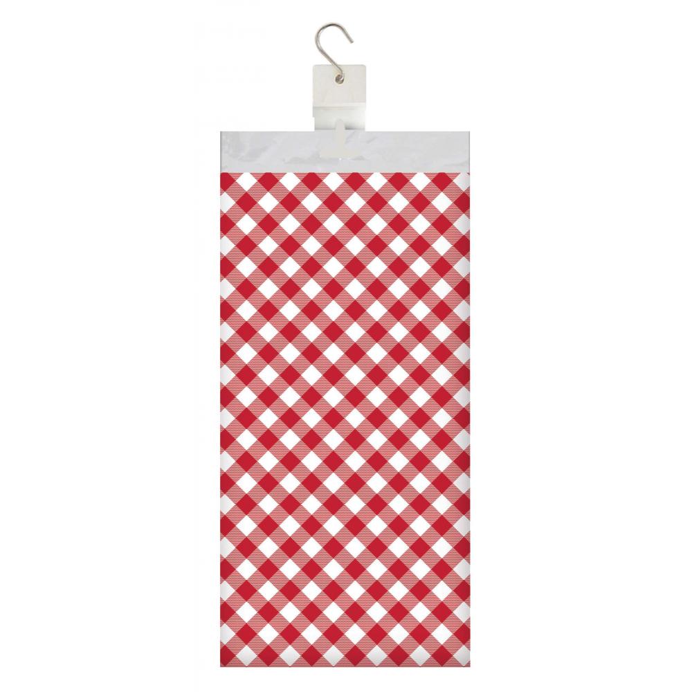 Classic Gingham Plastic Tablecover 54" x 96"