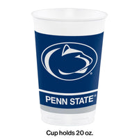 Penn State University 20 Oz. Plastic Cups, 8 ct