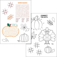 Thanksgiving Activity Sheet (25/Pkg)