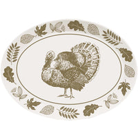 Thanksgiving Decor Fall Plastic Tray - Style 2