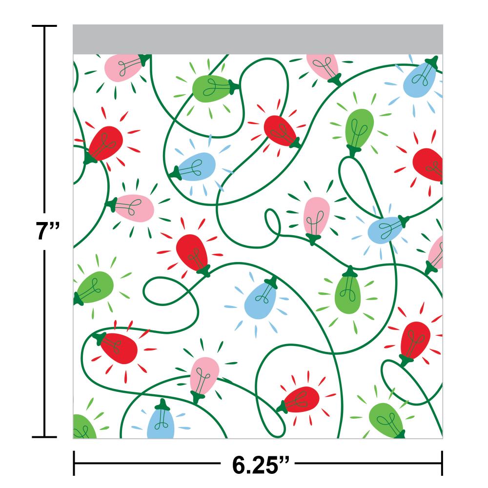 Christmas Sandwich Zipper Bag (10/Pkg)