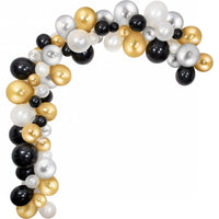 New Year's Balloon Garland Kit 10ft  (77/Pkg)
