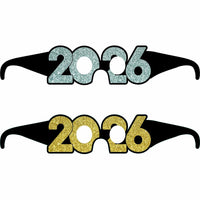 2026 New Year Paper Glasses (6/Pkg)