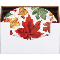 Autumn Air 12 inch Paper Oval Platter (8/Pkg)