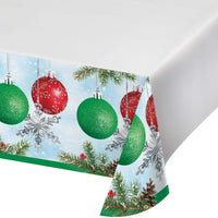 Classical Christmas Paper Tablecover, 54