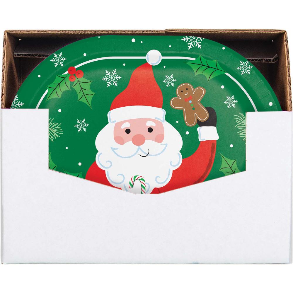 Christmas Cheer 12 inch Paper Oval Platter (8/Pkg)